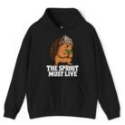 Sprout Must Live Hedgehog Hoodie