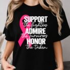 Support the Fighters Breast Cancer Awareness Shirt