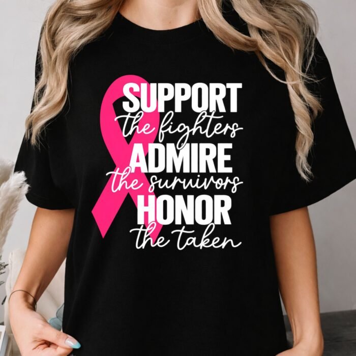 Support the Fighters Breast Cancer Awareness Shirt Support the Fighters Breast Cancer Awareness Shirt