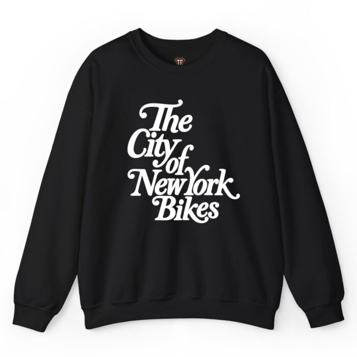 The City of New York Bikes Sweatshirt The City of New York Bikes Sweatshirt